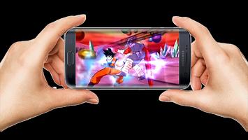Goku Warrior Battle Fight Affiche
