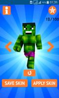 Warriors Minecraft Skin Editor imagem de tela 1