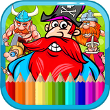 Warriors Coloring Book icône