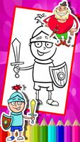 برنامه‌نما Warriors Coloring Book عکس از صفحه