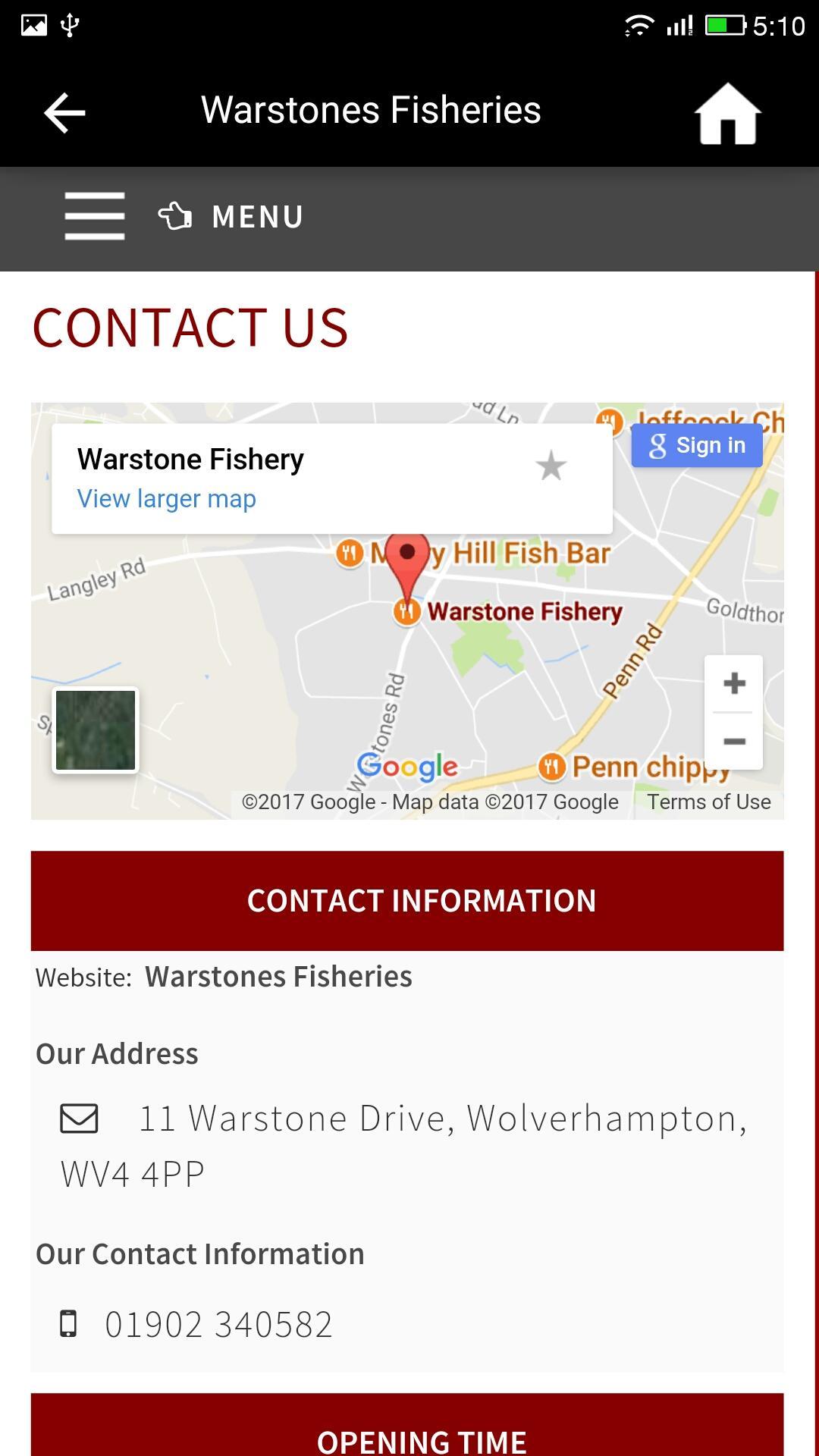 Warstones Fisheries 1