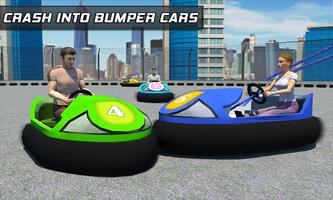 پوستر Bumper Car Derby Crash Racing