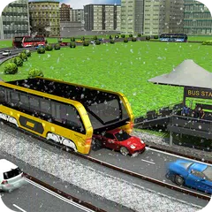 China Elevated Bus Driver 3D: City Bus Games 2018