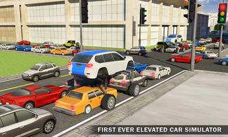 Elevated Car Driving Simulator screenshot 1