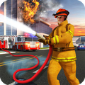 🚒American Firefighter Rescue Truck - Fire Station