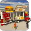 Caminhão de comida Simulador Pickup Estacionamento
