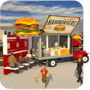 Camion de nourriture Simulateur Livraison Pizza 3D APK