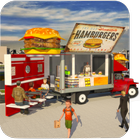 ikon Truk makanan Simulator 3D: pizza Pikap Parkir