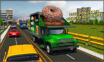 食品卡车模拟器比萨送货代客泊车 截图 3