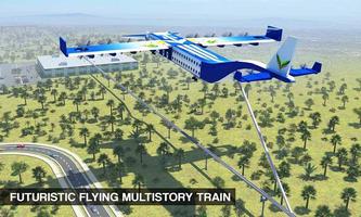 Flying Train Simulator 2018 Fu screenshot 2
