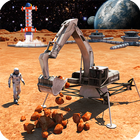 太空城建设模拟器 - 行星火星游戏 3D 图标