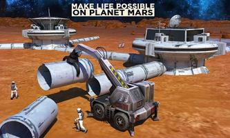 우주 도시 건설 시뮬레이터 - 행성 화성 게임 3D 포스터