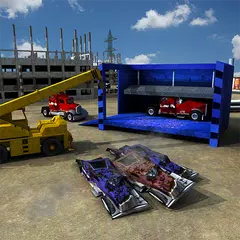 Wrecked Truck Crusher Crane 3D APK download