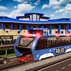 Prisão Elevado Ônibus 3D ícone