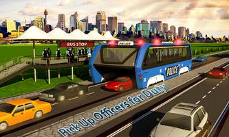 Prisão Elevado Ônibus 3D imagem de tela 1