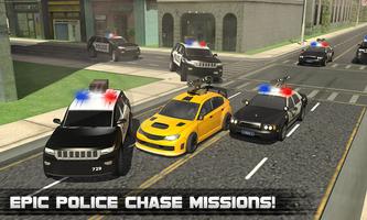 Police Car City Prison Escape Affiche