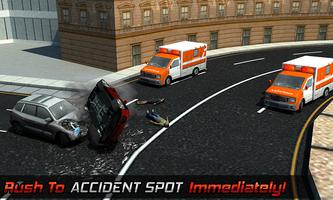 Ambulance Rescue Helicopter 3D screenshot 3