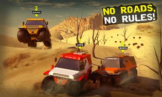 Offroad Ciempiés Camión Juego Poster