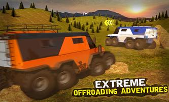Offroad Ciempiés Camión Juego captura de pantalla 1