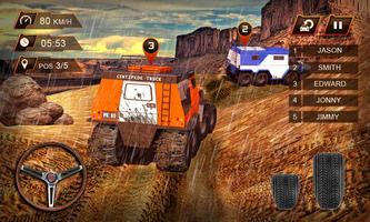 Offroad Ciempiés Camión Juego captura de pantalla 2