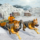 Chú chó xe trượt tuyết Vận tải: Dog Simulator Game APK