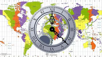 World Clock Free ポスター