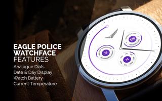 Eagle Police Watch Face plakat