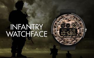 Infantry Watchface Free Ekran Görüntüsü 1
