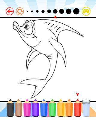 海洋动物着色书的孩子安卓下载 安卓版apk 免费下载