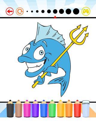 海洋动物着色书的孩子安卓下载 安卓版apk 免费下载