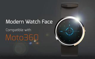 Modern Watch Face Affiche