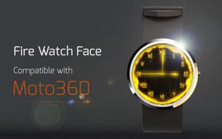 Fire Watch Face Affiche