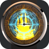 Fire Metal Watch Face icon