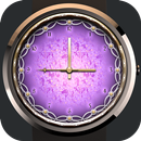 Purple Space Watch Face APK