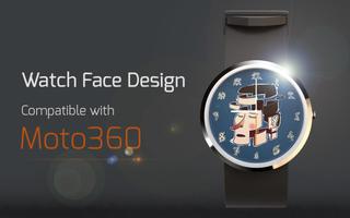 Watch Face Design Poster