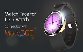 Watch Face for LG G Watch Affiche