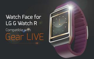 Watch Face for LG G Watch R স্ক্রিনশট 2