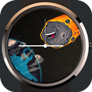 Watch Face with Asteroids APK