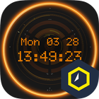 Watchface Glowing Circle icono