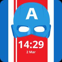 Watchface Captain America скриншот 3