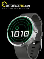 Watch Face Radar Green Affiche