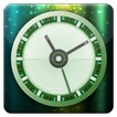 Water Green HD Analog Clock