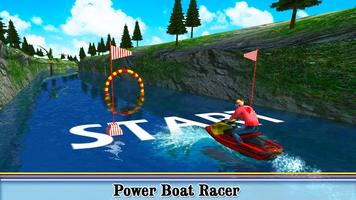 Water Power Boat Racer পোস্টার