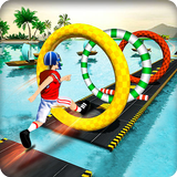 Stuntman Endless Run ; Aqua Park Game simgesi