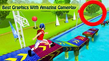 Stuntman Endless Run ; Aqua Park Game Ekran Görüntüsü 2