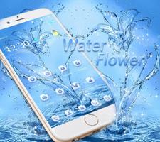 Wasser Blume Thema blau Wasser Screenshot 3