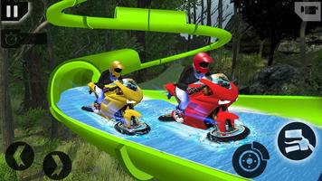 Water Tricky Bike Stunt : Slide Rush Ekran Görüntüsü 3