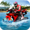 Water surfer moto fiets race