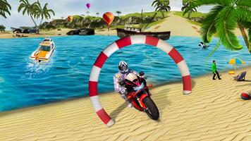 Water Surfer Moto Bike Race capture d'écran 1