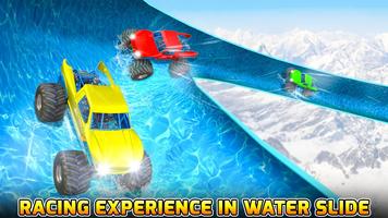 Water Slide Monster Truck Race ภาพหน้าจอ 1